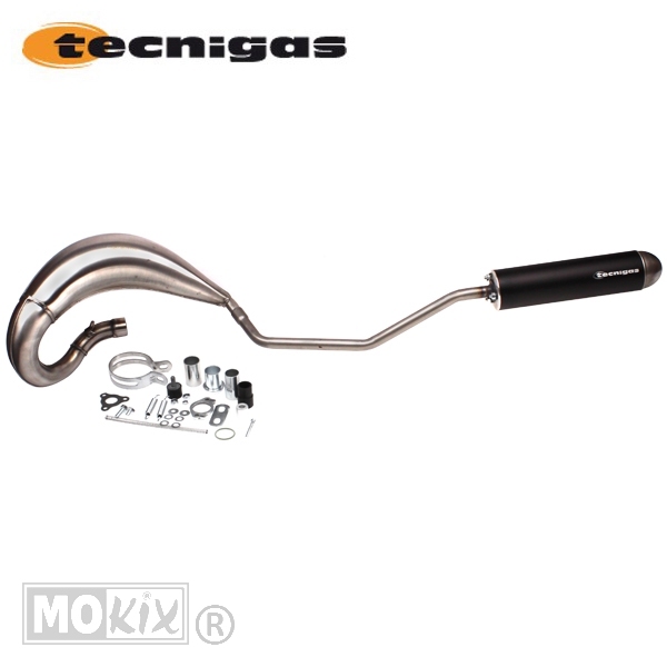 Uitlaat E-NOX RVS Derbi Senda '00/DRD CE - Tecnigas