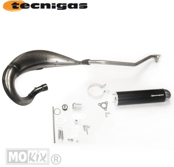 Uitlaat E-NOX Steel Derbi Senda '00/DRD   CE - Tecnigas