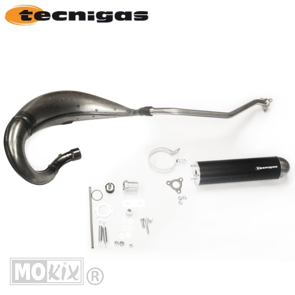 Uitlaat E-NOX Steel Derbi Senda '00/DRD CE - Tecnigas
