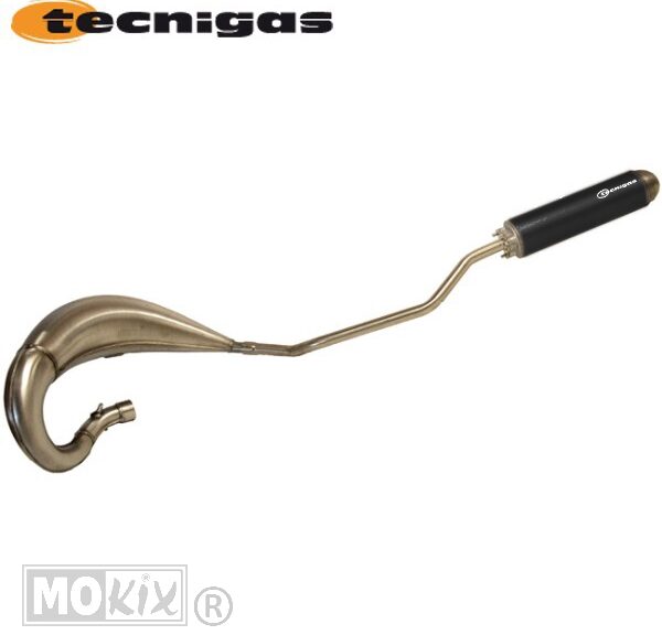 Uitlaat E-NOX RVS Rieju/MH/Peugeot CE - Tecnigas