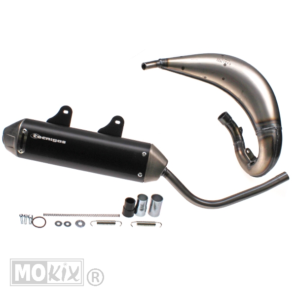 Uitlaat E-NOX EVO Steel Rieju MRT E4/E5 CE - Tecnigas