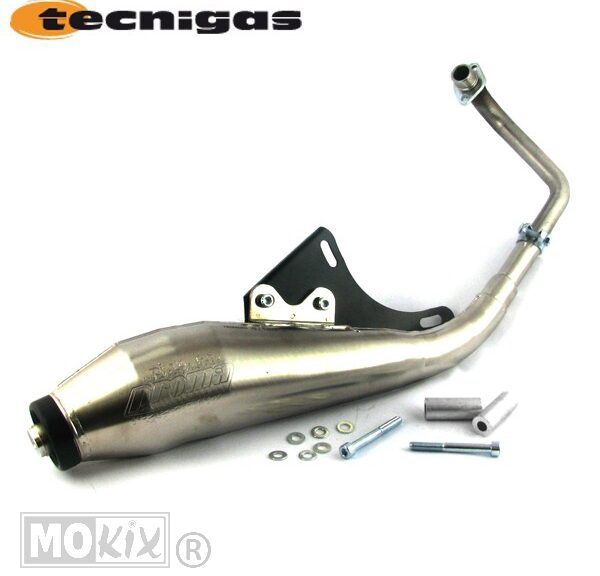 Piaggio ZIP50 4T 2V GP4 CE Udstødning - Tecnigas