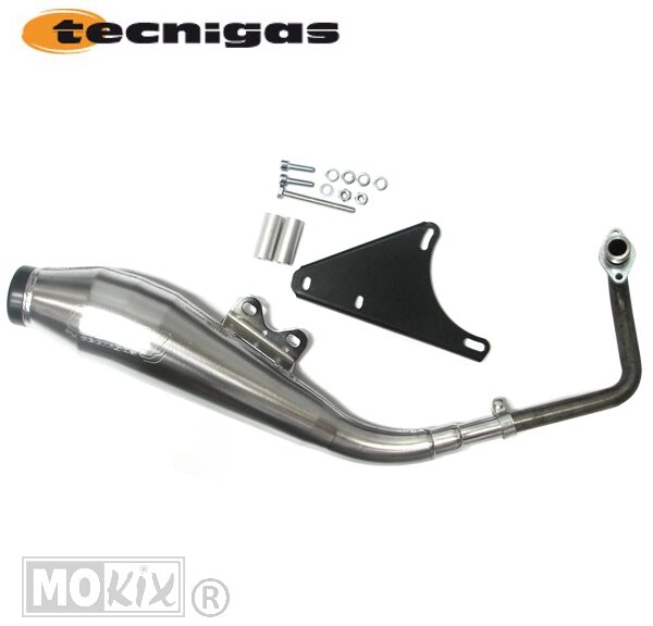 Uitlaat Piaggio FLY50 4T 4V GP4 CE - Tecnigas