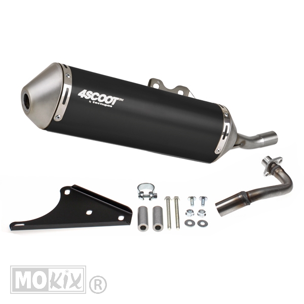 Uitlaat PIA ZIP/FLY/LX 4T 2V 50 AB 4SCOOT-TRE CE - Tecnigas