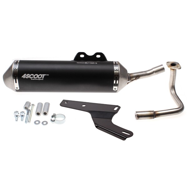 Uitlaat KY AGILITY/GY6 50cc AB 4SCOOT-TRE CE - Tecnigas