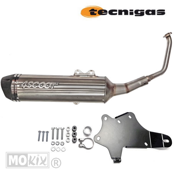 Uitlaat 4SCOOT Evo Honda SH 125/150 CE - Tecnigas
