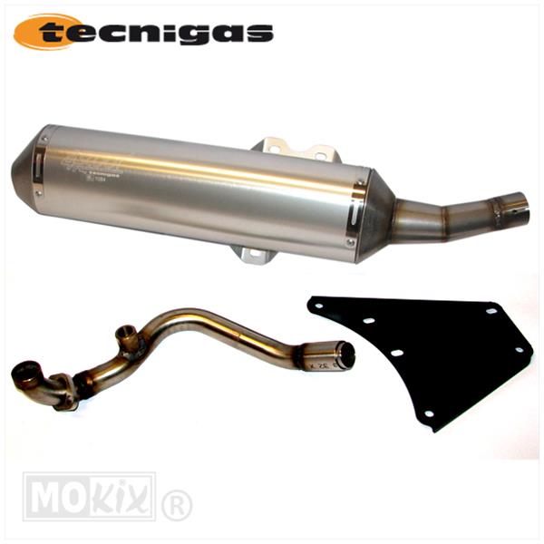 Uitlaat 4SCOOT Peugeot Geopolis 125 CE - Tecnigas