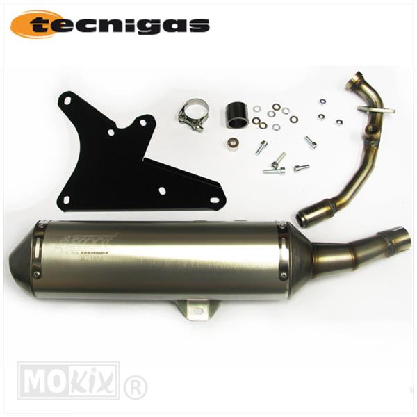 Uitlaat 4SCOOT Yamaha BW'S 125 CE - Tecnigas