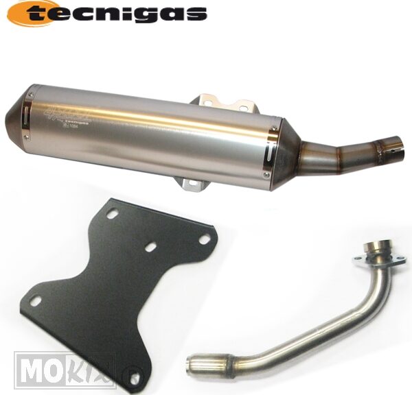Uitlaat 4SCOOT Yamaha Cygnus X 125cc CE - Tecnigas
