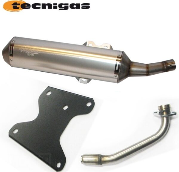 Uitlaat 4SCOOT Yamaha Cygnus X 125cc CE - Tecnigas