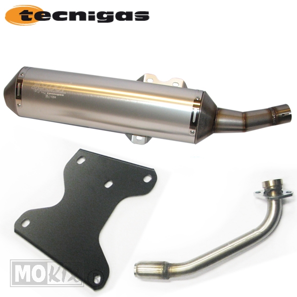 Uitlaat 4SCOOT Yamaha Cygnus X 125cc CE - Tecnigas
