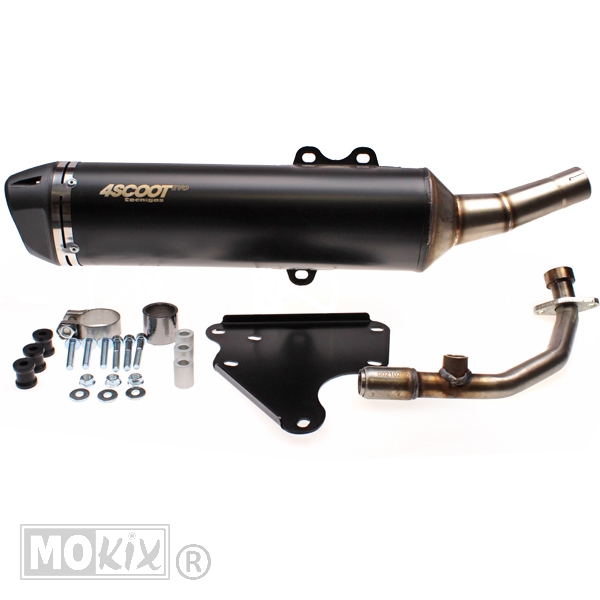 Uitlaat 4SCOOT Evo SUZ Burgman 125i/150i>07 CBP CE - Tecnigas