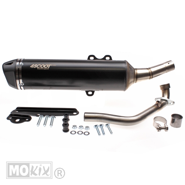 Uitlaat 4SCOOT Evo Kymco Super Dink 300i CBP CE - Tecnigas