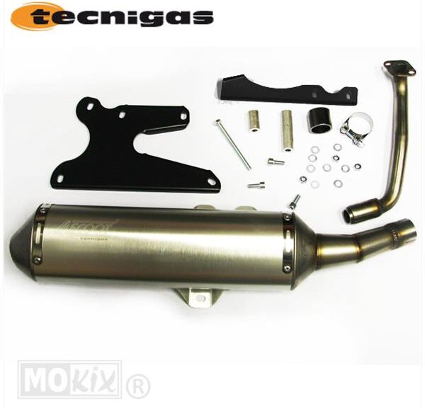 Uitlaat 4SCOOT SYM Symply 125 CE - Tecnigas