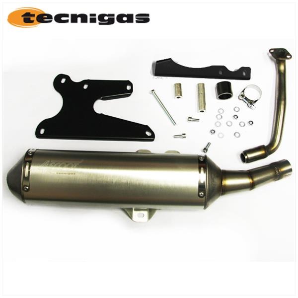 Uitlaat 4SCOOT SYM Symply 125 CE - Tecnigas