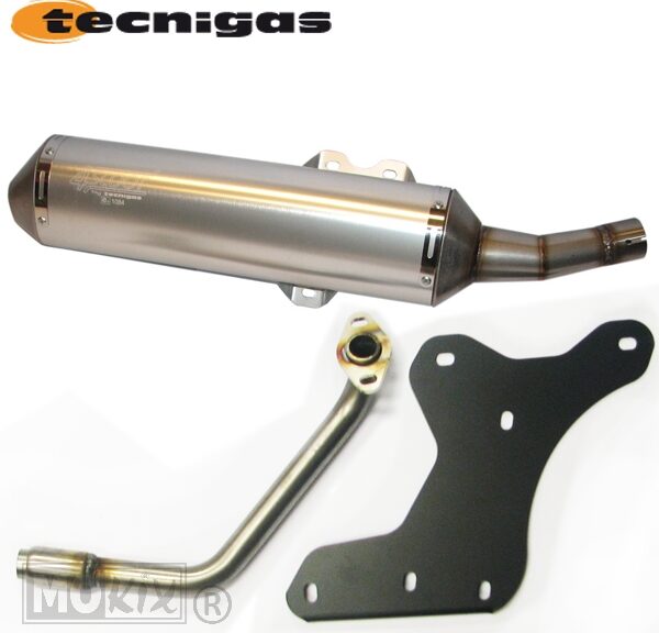 Uitlaat 4SCOOT SYM GTS 125cc 05-10 CE - Tecnigas
