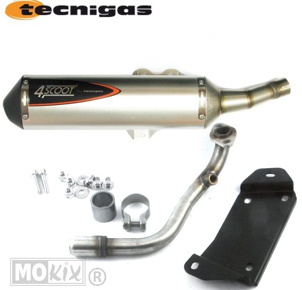 Uitlaat 4SCOOT SYM Joymax GTS 125i CE - Tecnigas