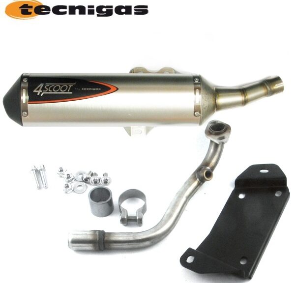Uitlaat 4SCOOT SYM Joymax GTS 125i CE - Tecnigas
