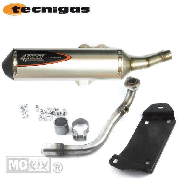Uitlaat 4SCOOT SYM Joymax GTS 125i CE - Tecnigas