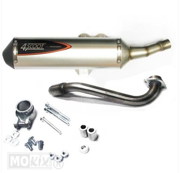 Uitlaat 4SCOOT Piaggio X9 Evolution 05 CE" - Tecnigas