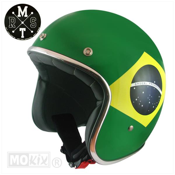 Helm LE Mans Flag Brasil S - MT Helmets