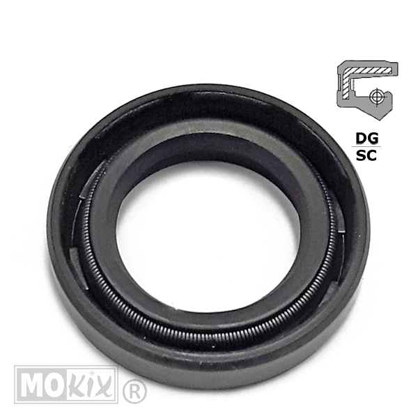 Keerring 15 x24 x5 DG Rolf - Bollard
