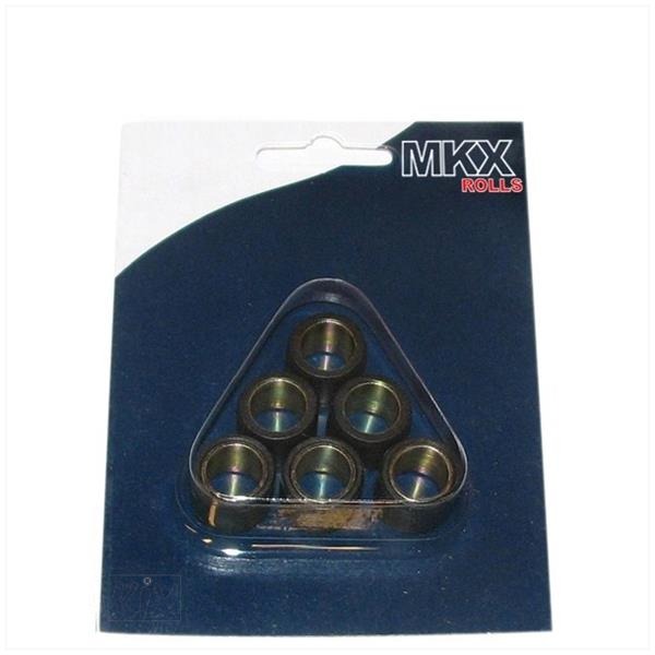 Rollenset (6) 19x15.5 MKX 13.0gr