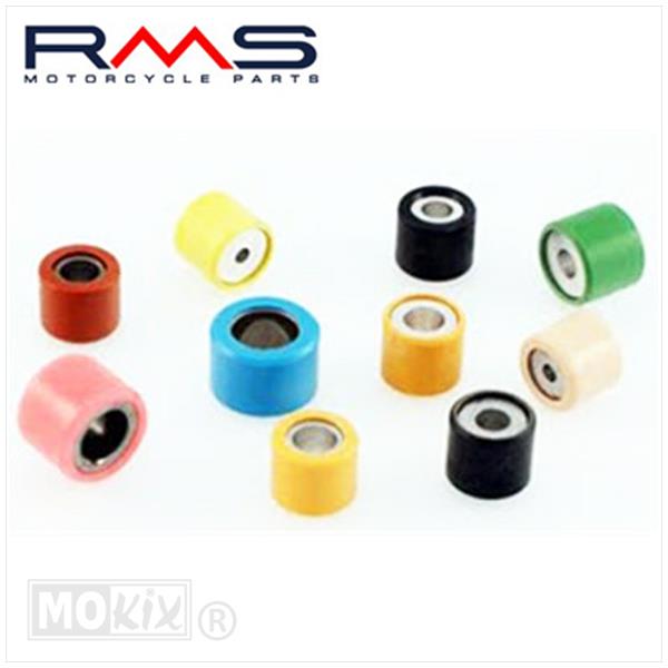 Rollenset (8) 25x17 RMS 18.6gr PIA MP3
