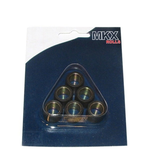 Rollenset (6) 15x12 MKX 2.3gr