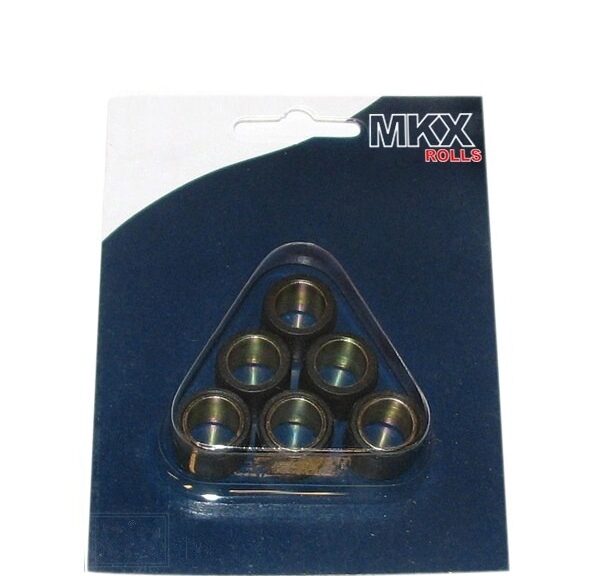 Rollenset (6) 16x13 MKX 6.5gr