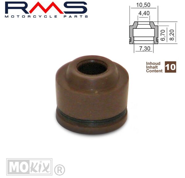 100669240 KLEPSEAL CHINA 4T GY6 50/KYMCO/HONDA (10) RMS