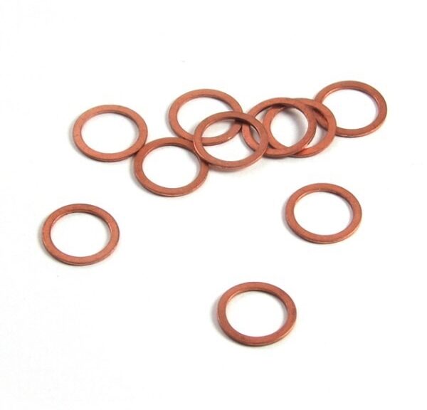 Rood-Koperen Ring 12x16mm 10stuks - Bollard