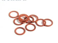 Rood-Koperen Ring 18x22mm 10stuks - Bollard