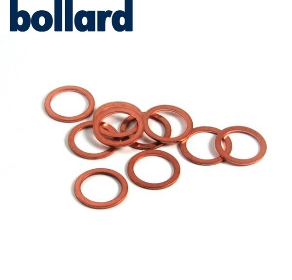 Rood-Koperen Ring 18x22mm 10stuks - Bollard