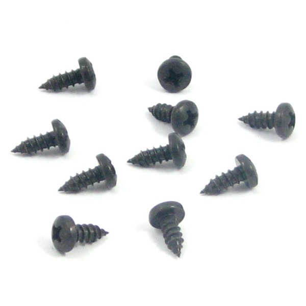 Parkerset 3.9x 9.5 Zwart 10st - Bollard