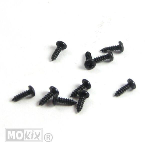 Parkerset 3.9x13    Zwart      10st - Bollard