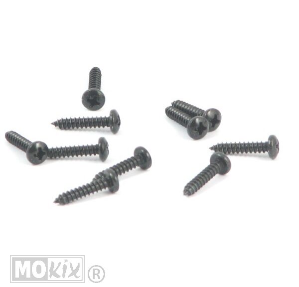 Parkerset 3.9x19    Zwart      10st - Bollard