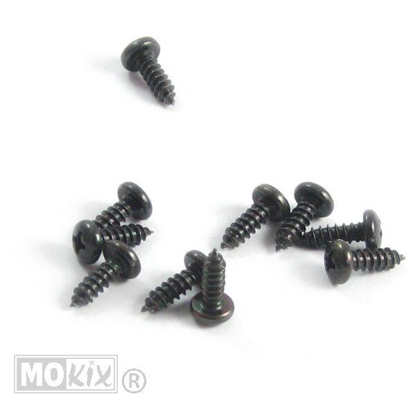 Parkerset 4.2x13   Zwart      10st - Bollard