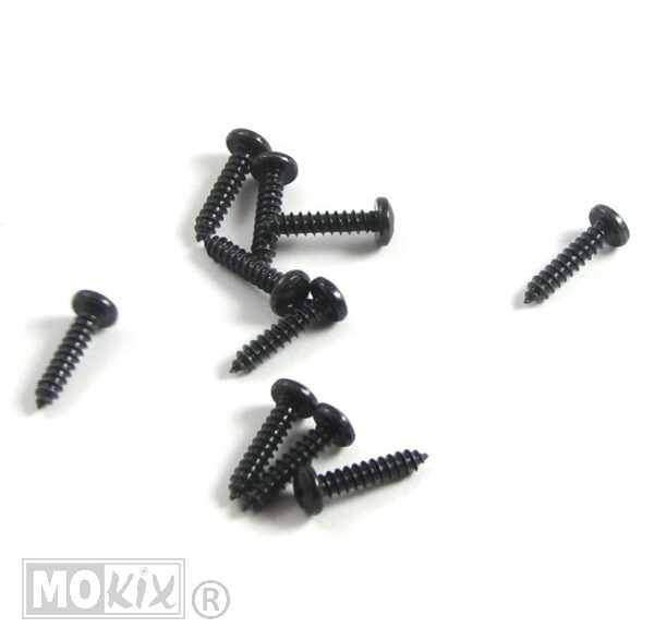 Parkerset 4.2x19 Zwart 10st - Bollard