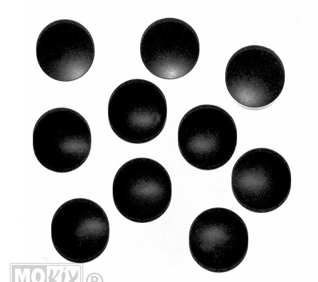 Afdicht-Tule PVC 15.5mm Zwart 10st