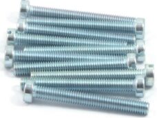 Metaalschroef M6x50 Elvz 10stuks - Bollard