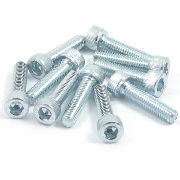 Inbus-Bout M 6x 25 Elvz 10stuks - Bollard