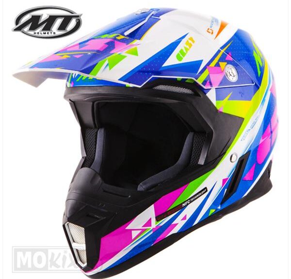 Helm Kids Synchrony Crazy   (Xxxs) S - MT Helmets