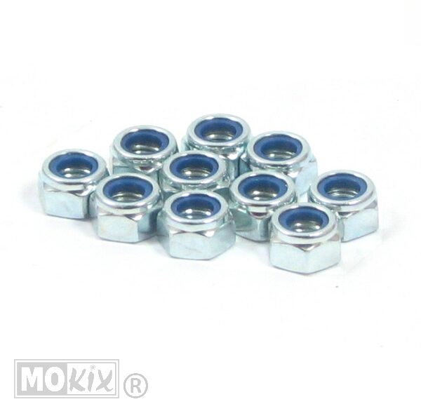 Borgmoer/Nylr M  8 Elvz 10stuks - Bollard