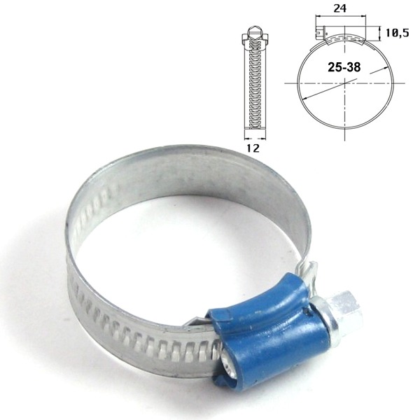 Slangklem 12mm 26x38mm (1)