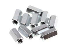 Moer M 7 Verbindingsmoer Elvz. 22mm 10stuks - Bollard
