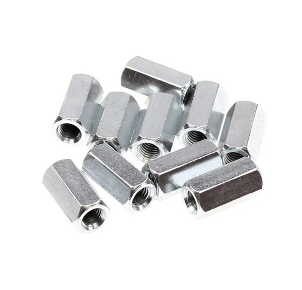 Moer M 7 Verbindingsmoer Elvz. 22mm 10stuks - Bollard