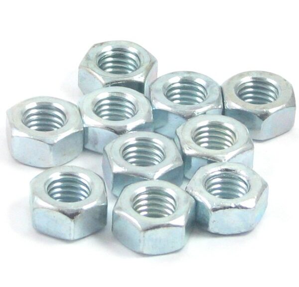 Moer M12 x1.75 Verzinkt Klasse 8 (10) - Bollard