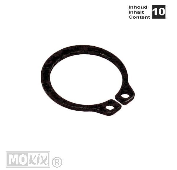 Circlip Uitwendig 20mm 10stuks - Bollard