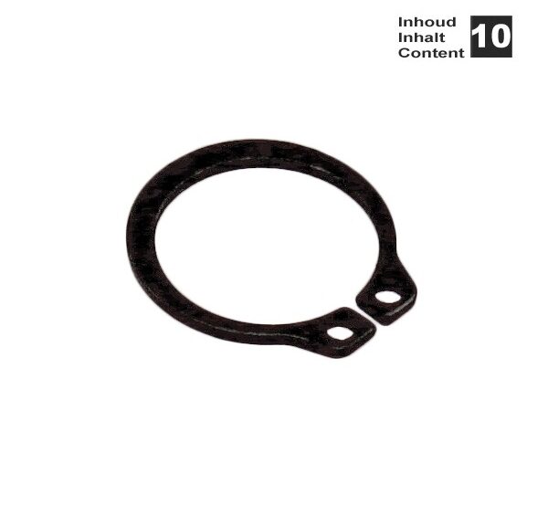 Circlip Uitwendig 20mm 10stuks - Bollard